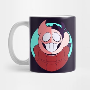 Bob Velseb The Devil Butcher | Split Face Version Mug